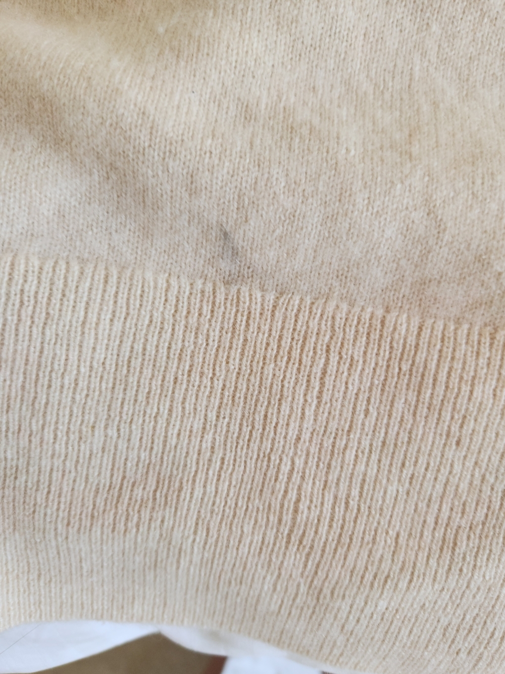 J. Crew Cashmere Cream Crewneck Sweater - Picture 5 of 9